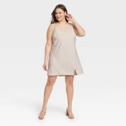 Women's V-Neck Mini Slip Dress - A New Day™ -A New Day Shop GUEST 033a897f cb9e 4fdf b714 fa87b4fa67fd