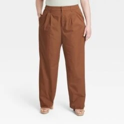 Women's High-Rise Pleat Front Straight Chino Pants - A New Day™ -A New Day Shop GUEST 03cbe558 ca7a 491f b3c4 c78695e58d4c