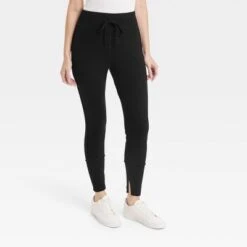 Women's Drawstring High Waisted Lounge Leggings - A New Day™ -A New Day Shop GUEST 0779af46 7b90 4bb2 a950 61c66a7fc236