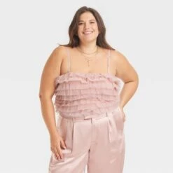 Women's Tiny Tulle Tank Top - A New Day™ -A New Day Shop GUEST 0816d1cb b246 4315 8225 2c733d98190a