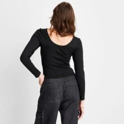 Women's Long Sleeve Slim Fit Reversible Seamless T-Shirt - A New Dayâ„¢