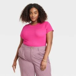 Women's Ribbed T-Shirt Bodysuit - A New Day™ -A New Day Shop GUEST 0ca75542 8ecb 4bb3 b61c e7af03aae149