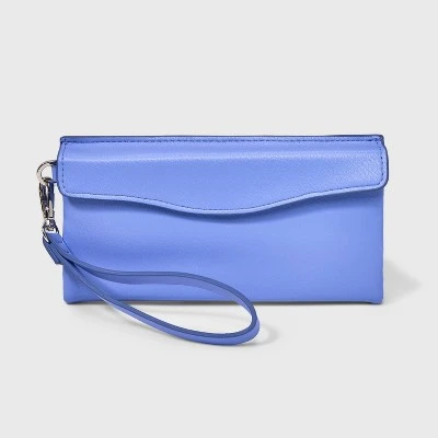 Flap Pouch With Folded Double Interior Wristlet - A New Day™ 5 Flap Pouch With Folded Double Interior Wristlet - A New Day™ - Image 5