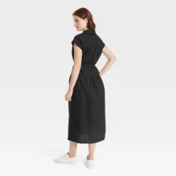 Women's Short Sleeve Midi Dress - A New Day™