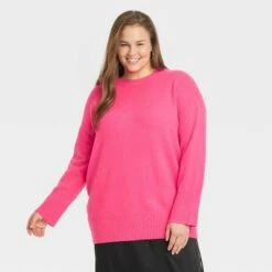 Women's Crewneck Tunic Pullover Sweater - A New Day™ -A New Day Shop GUEST 19e19f76 5b8a 4f7b be8b cb46f9ef7045