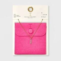 Gold Dipped Cubic Zirconia Initial Pendant Necklace - A New Day™ Gold 31 Gold Dipped Cubic Zirconia Initial Pendant Necklace - A New Day™ Gold -A New Day Shop GUEST 1ad4ca1b fdb1 4360 8861 0782b7aa09c4