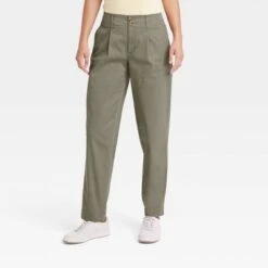 Women's High-Rise Pleat Front Tapered Chino Pants - A New Day™ 8 Women's High-Rise Pleat Front Tapered Chino Pants - A New Day™ -A New Day Shop GUEST 23eb50f9 46ea 488a b670 3522d142ae42