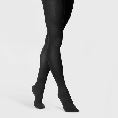 Women's Flat Knit Sweater Tights - A New Day™ 2 Women's Flat Knit Sweater Tights - A New Day™ - Image 2