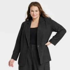 Women's Oversized Fall Blazer - A New Day™ -A New Day Shop GUEST 29b39840 79b2 4c93 9f62 1348c6c13dac