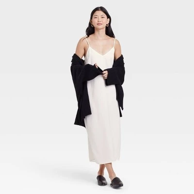 Women's Midi Slip Dress - A New Day™ 3 Women's Midi Slip Dress - A New Day™ - Image 3
