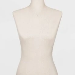 Sterling Silver With Floating Cubic Zirconia Pendant Necklace - A New Day™ Silver