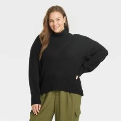 Women's Mock Turtleneck Pullover Sweater - A New Day™ -A New Day Shop GUEST 2f74cd92 9dd7 4fcf b1a5 38e9832a6552