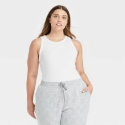 Women's Ribbed Tank Bodysuit - A New Day™ -A New Day Shop GUEST 2f8e83aa 394b 4930 9169 b7cd77b6a3b3