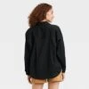 Women's Long Sleeve Oversized Button-Down Boyfriend Shirt - A New Day™