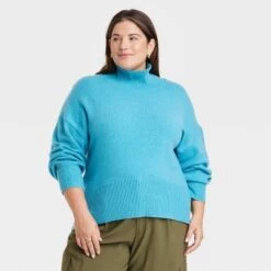 Women's Mock Turtleneck Pullover Sweater - A New Day™ -A New Day Shop GUEST 43abb45d 8846 43d2 8cba aa9bfadb1df3