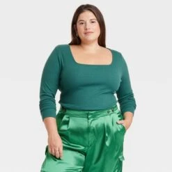 Women's Long Sleeve Slim Fit T-Shirt - A New Day™ -A New Day Shop GUEST 463ee5a0 9ad4 4089 bd2f f914c15e8a4c