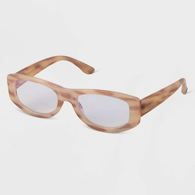 Women's Plastic Cateye Blue Light Filtering Glasses- A New Day™ 1 Women's Plastic Cateye Blue Light Filtering Glasses- A New Day™