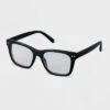 Women's Plastic Surf Square Blue Light Filtering Glasses - A New Day™