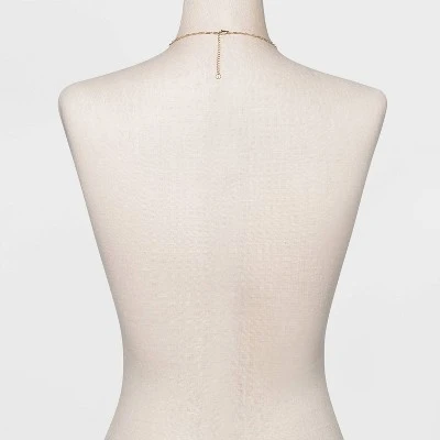 14K Gold Plated 16" Paperlink Chain Necklace - A New Day™ 2 14K Gold Plated 16" Paperlink Chain Necklace - A New Day™ - Image 2