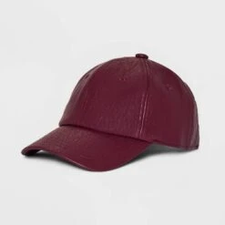 Faux Leather Baseball Hat - A New Day™ -A New Day Shop GUEST 4d7f989a eadf 4665 bbe4 96672fb0b004