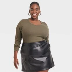 Women's Long Sleeve V-Neck T-Shirt - A New Day™ -A New Day Shop GUEST 53eab782 babc 4a32 9699 dd1af97a26b4