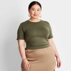 Women's Seamless Jersey T-Shirt - A New Day™ -A New Day Shop GUEST 5724c47a 72f8 4d4a a481 e3367b4c2f6e