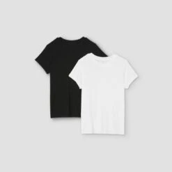 Women's Short Sleeve Ribbed 2pk Bundle T-Shirt - A New Day™ -A New Day Shop GUEST 66fd1fa9 e08c 46a7 8fda 8814fc0dbc73