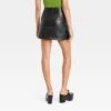 Women's Mini Faux Leather Skirt - A New Day™