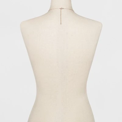 Short Pendant Necklace - A New Day™ Rose Gold 2 Short Pendant Necklace - A New Day™ Rose Gold - Image 2