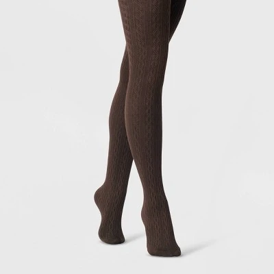 Women's Cable Sweater Tights - A New Day™ 3 Women's Cable Sweater Tights - A New Day™ - Image 3