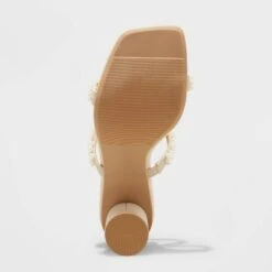 Women's Audra Mule Heels - A New Day™ Cream -A New Day Shop GUEST 94d6f26a 0fc9 47ad 81ca 15d3b019d7d2