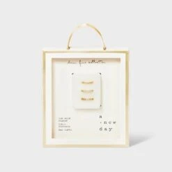 14K Gold Plated Cubic Zirconia Polished Trio Cuff Earring Set - A New Day™ Gold