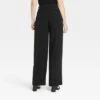 Women's High-Rise Relaxed Fit Full Length Baggy Wide Leg Trousers - A New Day™
