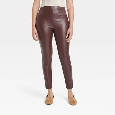 Women's Faux Leather Leggings - A New Day™ 5 Women's Faux Leather Leggings - A New Day™ - Image 5