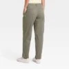 Women's High-Rise Pleat Front Tapered Chino Pants - A New Day™