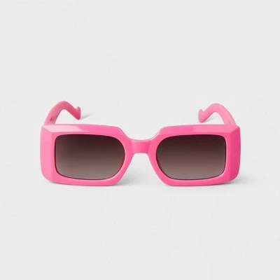 Women's Plastic Rectangle Sunglasses - A New Day™ 3 Women's Plastic Rectangle Sunglasses - A New Day™ - Image 3