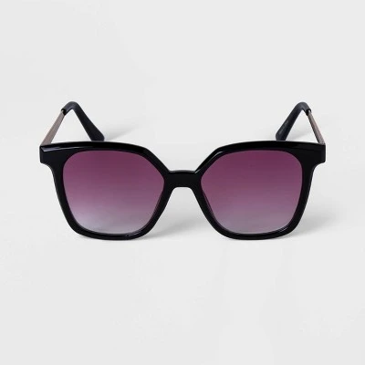 Women's Plastic And Metal Square Sunglasses - A New Day™ 2 Women's Plastic And Metal Square Sunglasses - A New Day™ - Image 2