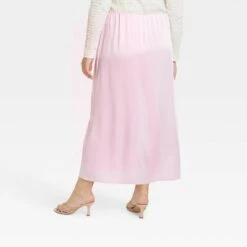 Women's Satin Slip Skirt - A New Dayâ„¢ Light Pink