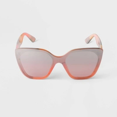 Women's Square Shield Sunglasses - A New Day™ 3 Women's Square Shield Sunglasses - A New Day™ - Image 3