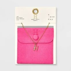 Gold Dipped Cubic Zirconia Initial Pendant Necklace - A New Day™ Gold 30 Gold Dipped Cubic Zirconia Initial Pendant Necklace - A New Day™ Gold -A New Day Shop GUEST a3a0b407 9791 454a a94a eeba5e1da7c0