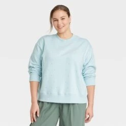 Women's Jeweled Pullover Sweatshirt - A New Day™ -A New Day Shop GUEST a5c28bfc c127 491a a0fd d4d282043c15
