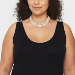 Pearl Multi-Strand Necklace Set 3pc - A New Day™ White