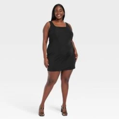 Women's Sleeveless Ribbed Bodycon Dress - A New Day™ -A New Day Shop GUEST ac29281c 9d36 4af3 884e b24db825e486