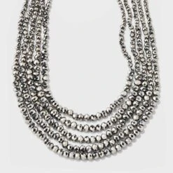 Beaded Multi-Strand Necklace Set 5pc - A New Day™ -A New Day Shop GUEST ac7b8e4f 849e 4d31 b4fa 8dbedbd76a9b