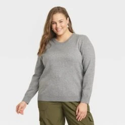 Women's Fine Gauge Crewneck Sweater - A New Day™ -A New Day Shop GUEST adf0e204 aea0 49a3 ba23 170873c71c03