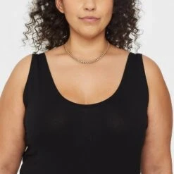 Thin Curb Chain Necklace - A New Day™ Gold