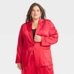 Women's Satin Blazer - A New Day™ 7 Women's Satin Blazer - A New Day™ -A New Day Shop GUEST b953606a eb6c 4814 bf77 b7e556150a76