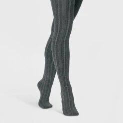 Women's Cable Fleece Lined Tights - A New Day™ -A New Day Shop GUEST be3de762 6421 4e85 bbc3 7b61f2e39522