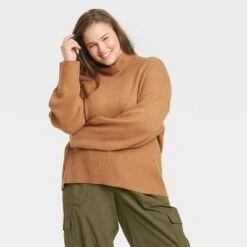 Women's Mock Turtleneck Pullover Sweater - A New Day™ -A New Day Shop GUEST c3e9a34b 9862 42ed a9db 4721e5a5e73f