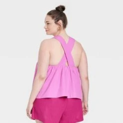 Women's Plus Size Trapeze Tank Top - A New Dayâ„¢ Purple 4X